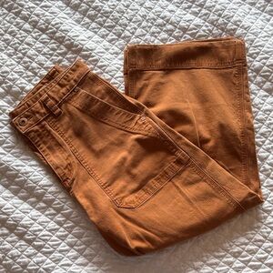 Duluth Trading Co | Burnt Orange Capri | Size 4 R